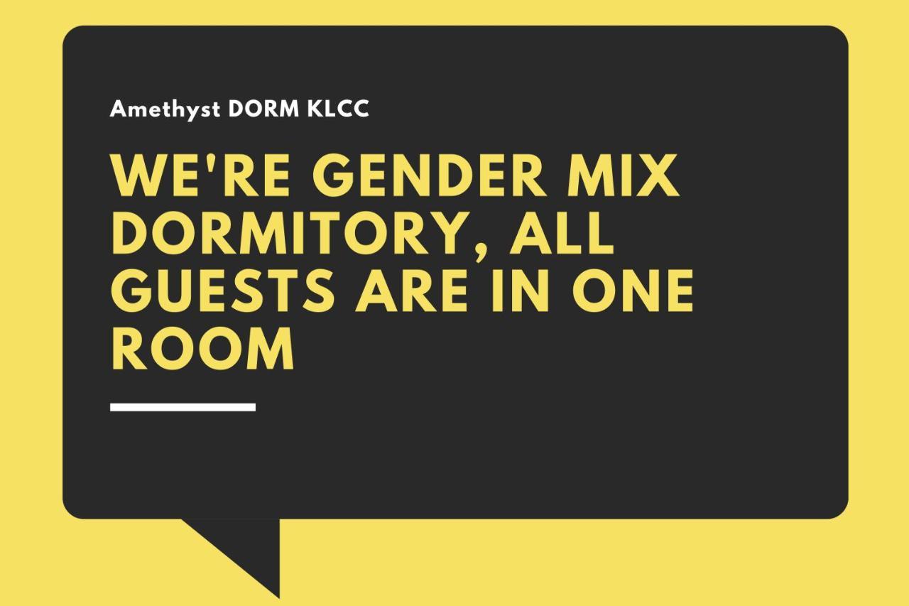 Amethyst Dorm Klcc Hostel Kuala Lumpur Luaran gambar